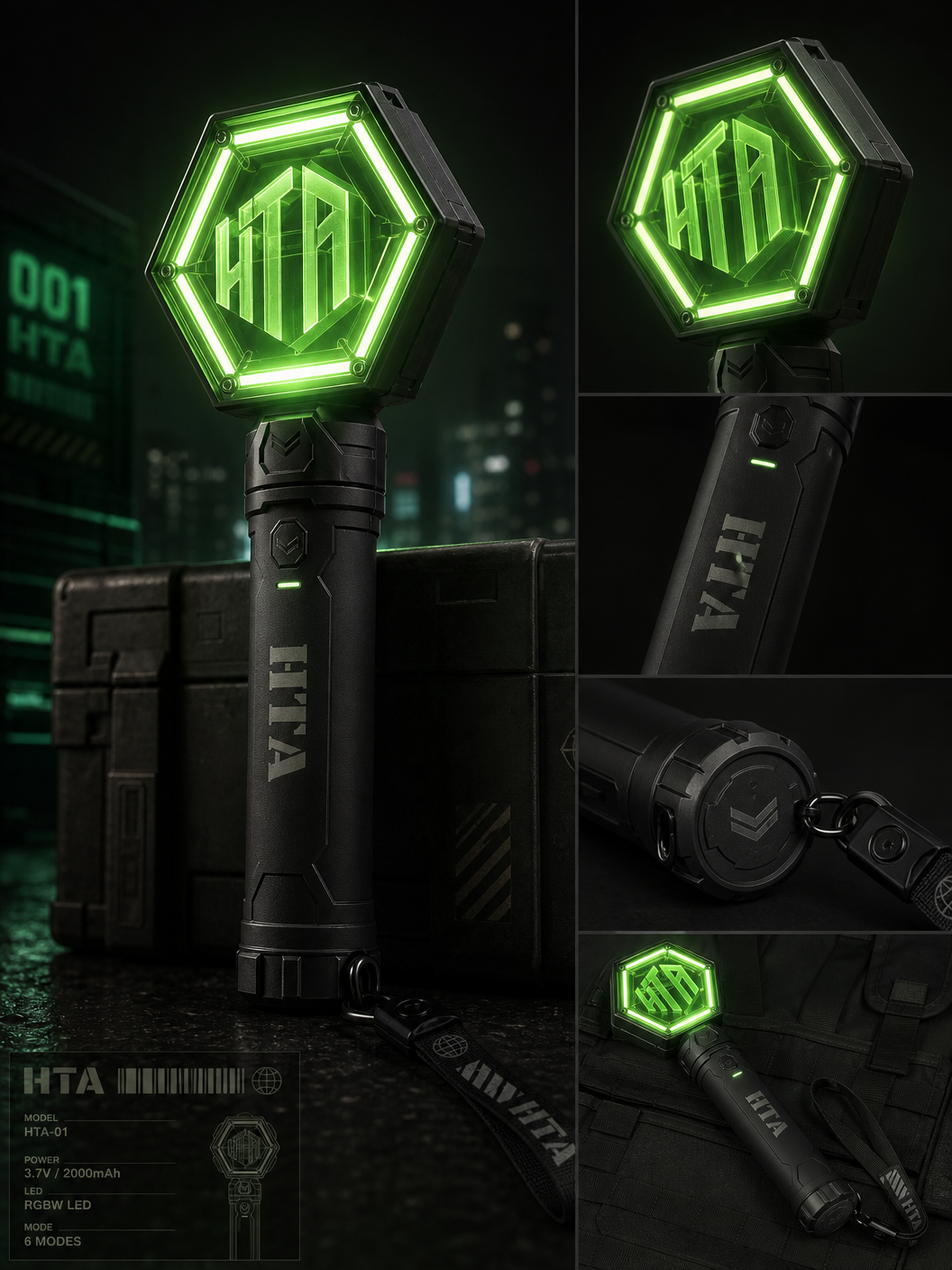 Lightstores HTA Glow Stick Multicolor Mega Pack 500